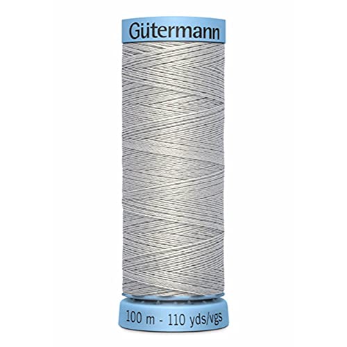 Gütermann GS303-50-038 Nähgarn, 038 Grau, 100 m, meter von Gütermann