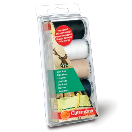 Gütermann Nähgarn, Polyester, Mehrfarbig, 16x3x6.8 cm von Gütermann