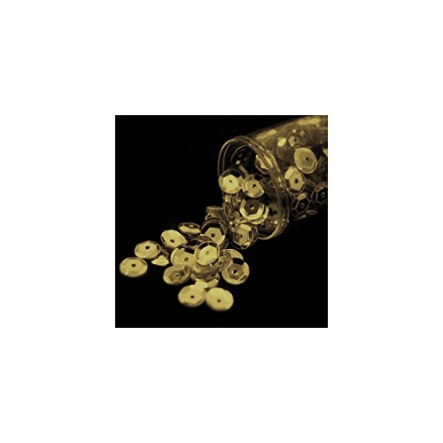 Gütermann GmbH Pailletten Cup 6 mm Mittelloch Röhrchen 9 g Farbe 2910 altgold Gütermann GmbH Pailletten Cup 6 mm Mittelloch Röhrchen 9 g Farbe 2910 altgold von Gütermann