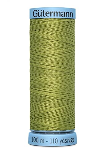 Gütermann Luxuriöse reine Seide Nähgarn 100 m 582 – Pro Spule + Gratis Minerva Crafts Craft Guide von Gütermann