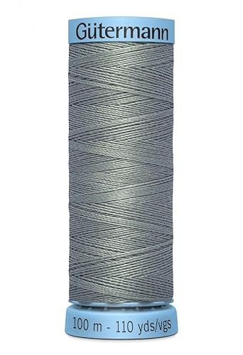 Gütermann Luxuriöse reine Seide Nähgarn 100 m 700 – Pro Spule + Gratis Minerva Crafts Craft Guide von Gütermann