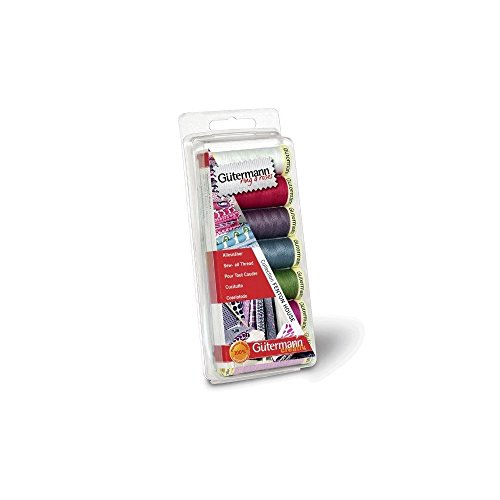 Gütermann Nähgarn, Polyester, Mehrfarbig, 16x2.3x6.8 cm, 700 von Gütermann