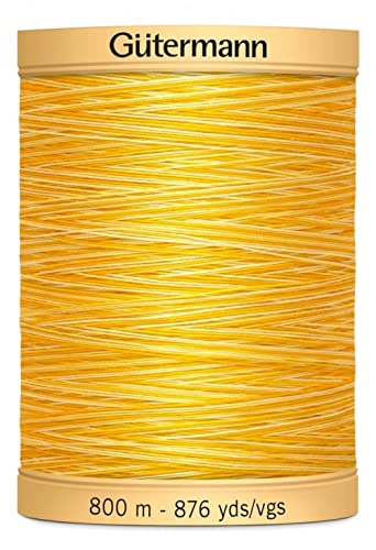 Gütermann Natürliche Baumwolle Nähgarn 800 m 9918 – Pro Spule + Gratis Minerva Crafts Craft Guide von Gütermann
