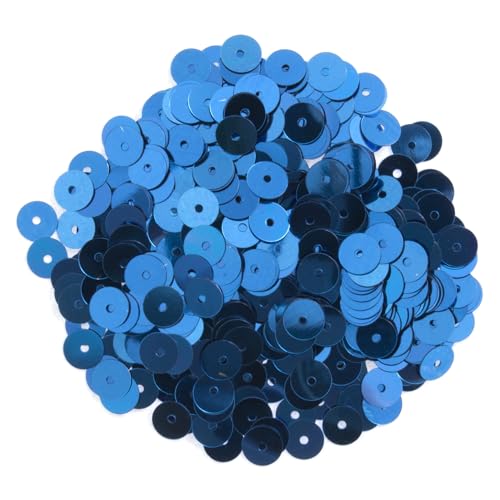 Gütermann Pailletten flach 6 mm Mittelloch Röhrchen 9 g Farbe 6570 blau Gütermann Pailletten flach 6 mm Mittelloch Röhrchen 9 g Farbe 6570 blau von Gütermann