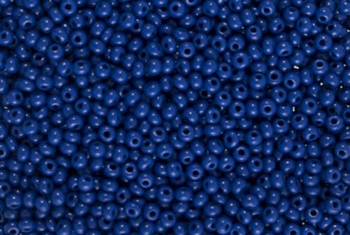 Gütermann Perlen Rocailles opak 9/0 2,7 mm Dose mit 28 gr Fb. 6668 blau Gütermann Perlen Rocailles opak 9/0 2,7 mm Dose mit 28 gr Fb. 6668 blau von Gütermann