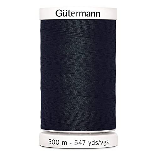 Gütermann enthältl Gewinde, Polyester, Schwarz, 500 m von Gütermann