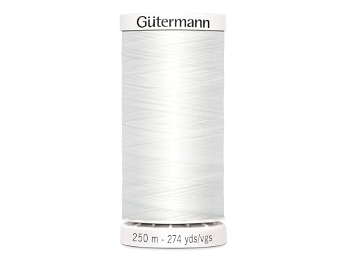 Gütermann Weißes Polyestergarn, 250 m, Polyester, 5.5x2.5x2.5 cm von Gütermann