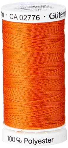 Gutermann 0982 Polyester-Nähgarn, 250 m, Orange Dusk, 5.5 x 2.7 x 2.7 cm von Gütermann