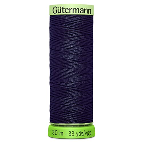 Gutermann 723665 339 Sew All 100% recyceltes Oberstichgarn, 30 m, Nachtblau, Einheitsgröße von Gütermann