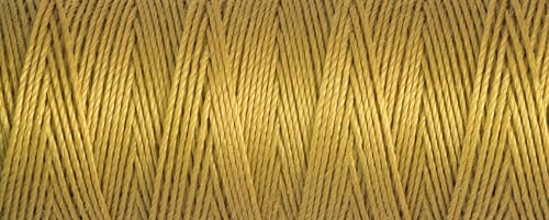 Gutermann 723878-968-1 Jeans Gold R753 Nr. 40 Seidengarn 30 m x 1 Spule, Seide, 968 von Gütermann