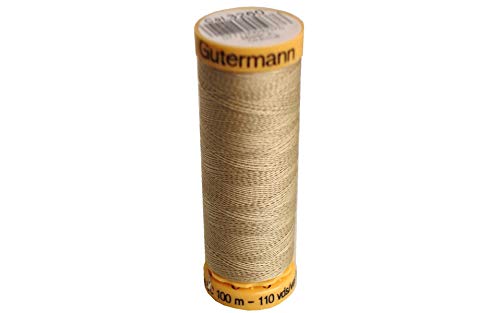 Gutermann Nähgarn aus 100 % natürlicher Baumwolle, Hellbraun Gutermann Nähgarn aus 100 % natürlicher Baumwolle, Hellbraun von Gutermann