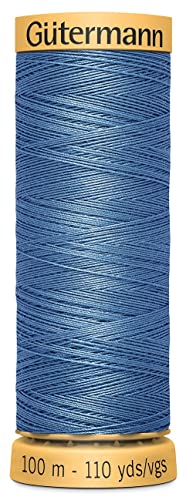 Gutermann Natürliches Baumwollgarn, 110 m, Hellblau von Unbekannt