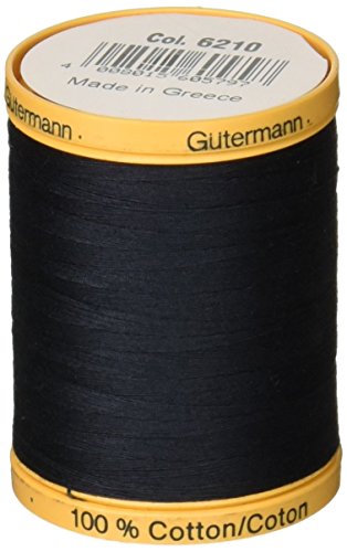 Gutermann Natürliches Baumwollgarn, 800 m, Mitternachtsblau von Gutermann