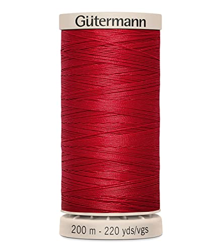 Gutermann Quiltgarn, 220 m, Rot, Acryl, Mehrfarbig, 2.79x5.58x2.79 cm, 200 von Gutermann