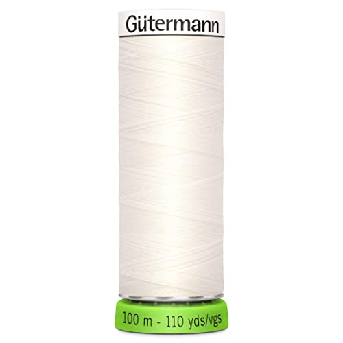 Gutermann Recyceltes Polyester-Faden, 10 m, Austernfarben Gutermann Recyceltes Polyester-Faden, 10 m, Austernfarben von Gütermann
