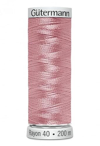 Nr. 40 Sulky Rayon Maschinen-Stickgarn, Pink Nr. 40 Sulky Rayon Maschinen-Stickgarn, Pink von Gütermann