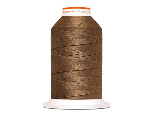 Outdoor 40 – den speziellen Nähfaden für Outdoor-Textilien. No. 40 Länge 400m - UV beständiges Nähgarn 798300 (Braun-2990) von Gütermann