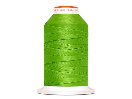 Outdoor 40 – den speziellen Nähfaden für Outdoor-Textilien. No. 40 Länge 400m - UV beständiges Nähgarn 798300 (Maigrün-8530) von Gütermann