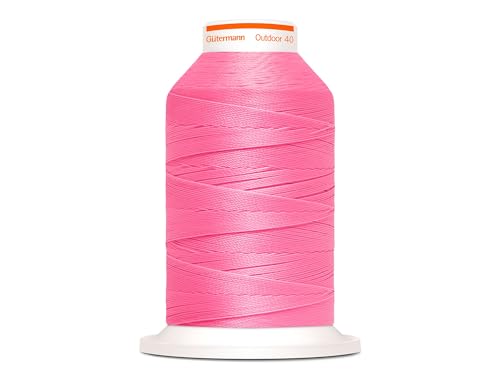 Outdoor 40 – den speziellen Nähfaden für Outdoor-Textilien. No. 40 Länge 400m - UV beständiges Nähgarn 798300 (Rosa-4941) von Gütermann