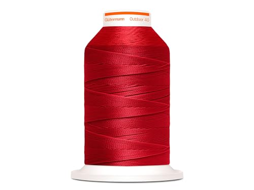 Outdoor 40 – den speziellen Nähfaden für Outdoor-Textilien. No. 40 Länge 400m - UV beständiges Nähgarn 798300 (Rot-4580) von Gütermann