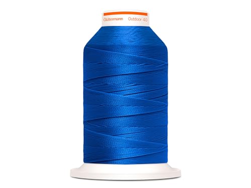 Gütermann Outdoor 40 - UV-beständiges Nähgarn, 400m, Synthetik, Blau, Garn von Gütermann