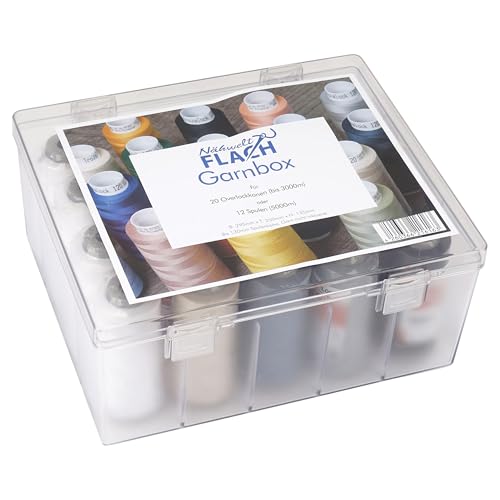 Toldi-Lock No.120 Gütermann Acryl-Garnbox (2500 m / 20 Konen / 5 Farben) von Gütermann