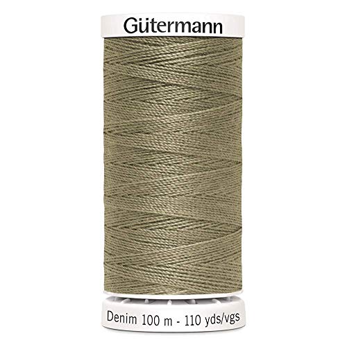 Unbekannt G700160-2725 Nähgarn, Polyester, Beige, Einheitsgröße, 100 Meter von Unbekannt