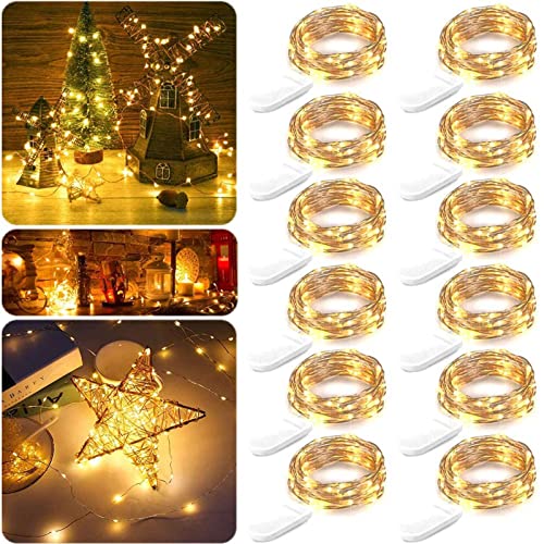 Guezuvoru Guezuvoru LED-Lichterketten, batteriebetrieben, 2 m, 10 LEDs, silberfarbener Draht, weiß, wasserdicht, Sternflasche, Lichterkette für Hochzeit, Party, Schlafzimmer, drinnen und draußen, Deko Guezuvoru Guezuvoru LED-Lichterketten, batteriebetrieben, 2 m, 10 LEDs, silberfarbener Draht, weiß, wasserdicht, Sternflasche, Lichterkette für Hochzeit, Party, Schlafzimmer, drinnen und draußen, Deko von Guezuvoru