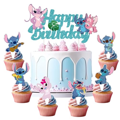 25 Stück Tortendeko-Set – Geburtstagskerzen, Cake Topper, Für Kuchen & Cupcakes 25 Stück Tortendeko-Set – Geburtstagskerzen, Cake Topper, Für Kuchen & Cupcakes von Gugatad