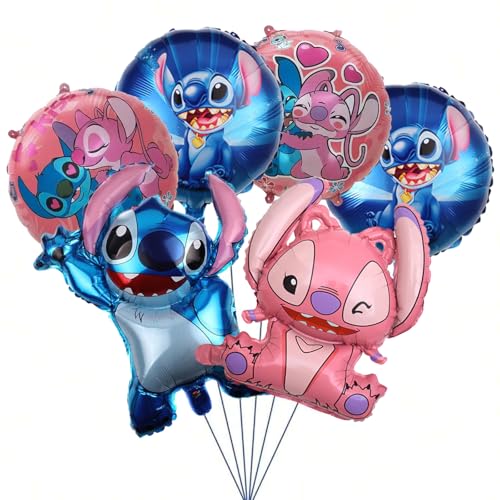 Geburtstags Deko,6 Stück Geburtstagsdeko,Folienballon Party Dekoration Set mit Folienballon(B Geburtstags Deko,6 Stück Geburtstagsdeko,Folienballon Party Dekoration Set mit Folienballon(B von Gugatad