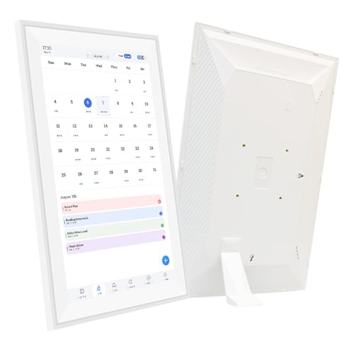 Gugxiom 15,6 "Digitalkalender CHORE -Diagramm, 1080p Full HD Interactive Touchscreen, Smart Family Planer, Hearth Display Digital Calender Wall, Schreibtisch (EU-Stecker) von Gugxiom
