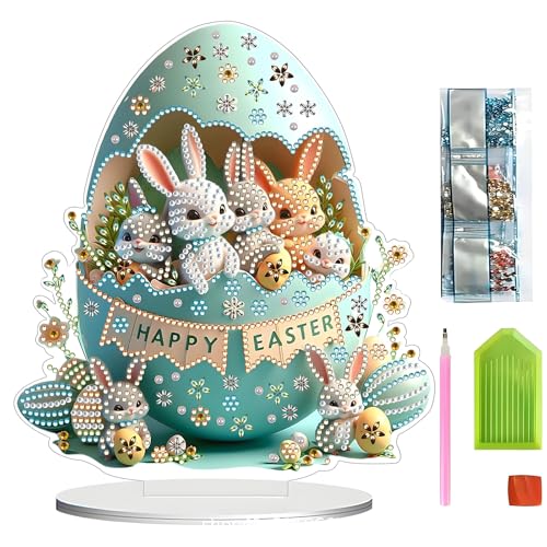 DIY Diamond Painting Mesa Decoración,5D Diamante Pintura Kits,Adorno de Colocación de Escritorio,Diamante Pintura Pascua,Regalos huevo de Pascua,für Ansteigger Hausgeschenk Familie Deko Geschenk DIY Diamond Painting Mesa Decoración,5D Diamante Pintura Kits,Adorno de Colocación de Escritorio,Diamante Pintura Pascua,Regalos huevo de Pascua,für Ansteigger Hausgeschenk Familie Deko Geschenk von Guidre