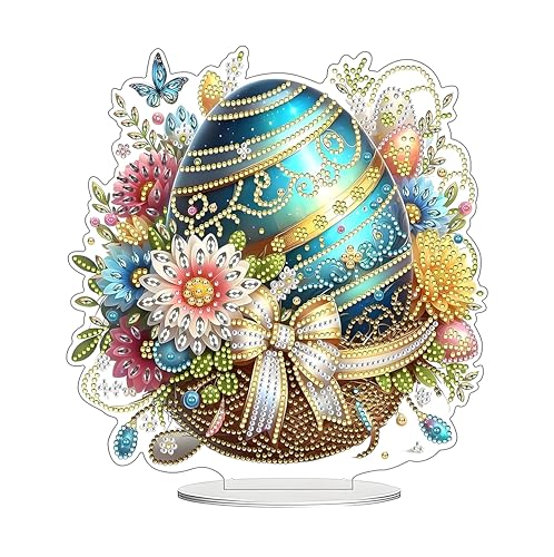 Guidre DIY Diamant Desktop Ornament,Diamond Painting Ostern Desktop-Ornament, Speziell geformter Kristall Osterhase,Oster Hase Geschenk,Diamant Kunstmalerei Tischdekoration Diamant (A) Guidre DIY Diamant Desktop Ornament,Diamond Painting Ostern Desktop-Ornament, Speziell geformter Kristall Osterhase,Oster Hase Geschenk,Diamant Kunstmalerei Tischdekoration Diamant (A) von Guidre