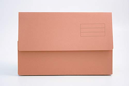 Exacompta Guildhall Dokumententasche, 34,5 x 24,5 cm, 250 g/m², Orange, 50 Stück von Guildhall