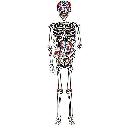 Guirca – Dekoration für Halloween-Skelett Anhänger, 150 cm (26104) von Fiestas GUiRCA