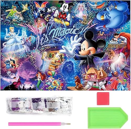 Gujey Diamond Painting, Diamant Painting Bilder,DIY Cross Stickerei Malerei Kits,Wohnzimmer Schlafzimmer Büro Wand Und Eingang Dekoration（30x40cm） von Gujey