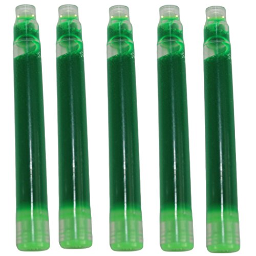 Gullor 25 PCS Internationale Größe Pen Tintenpatrone zu montieren Jinhao Füllfederhalter, GRÜN, 5 Packs Gullor 25 PCS Internationale Größe Pen Tintenpatrone zu montieren Jinhao Füllfederhalter, GRÜN, 5 Packs von Gullor