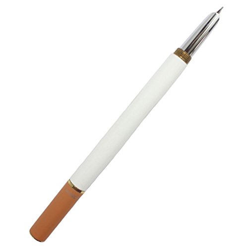 Gullor 385 weiß Füllfederhalter mit orange-clip von Gullor