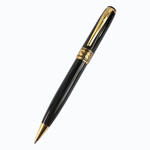 Gullor 68 elegant schwarz und gold Kugelschreiber von Gullor
