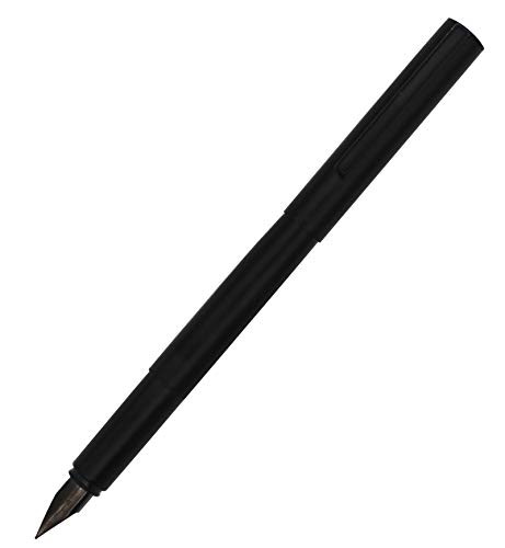 Gullor Füllfederhalter JH35 nachfüllbar mit Tintenkonverter, Metallkörper, Geschenkbox, feine Feder, schwarz von Gullor