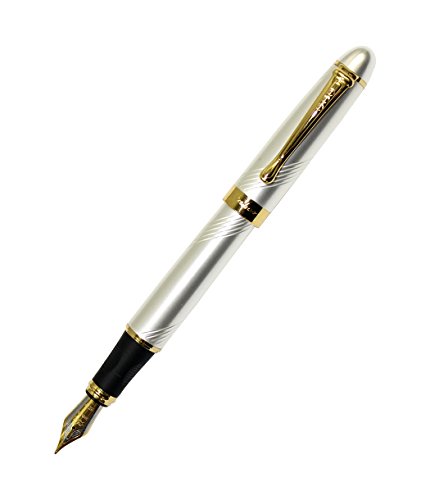 Gullor Jinhao x450 Füllfederhalter Silber Twist und Gold von Gullor