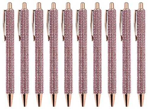 Gullor Klick-Kugelschreiber, diamantbesetzte Kugelschreiber, schwarze Tinte, mittlere Spitze, 1 mm, für Bürobedarf, Geschenk, Hochzeit, Geburtstag Gullor Klick-Kugelschreiber, diamantbesetzte Kugelschreiber, schwarze Tinte, mittlere Spitze, 1 mm, für Bürobedarf, Geschenk, Hochzeit, Geburtstag von Gullor