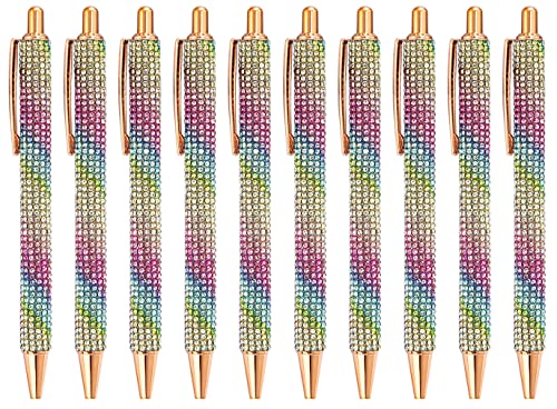 Gullor Klick-Kugelschreiber, diamantbesetzte Kugelschreiber, schwarze Tinte, mittlere Spitze, 1 mm, für Bürobedarf, Geschenk, Hochzeit, Geburtstag Gullor Klick-Kugelschreiber, diamantbesetzte Kugelschreiber, schwarze Tinte, mittlere Spitze, 1 mm, für Bürobedarf, Geschenk, Hochzeit, Geburtstag von Gullor