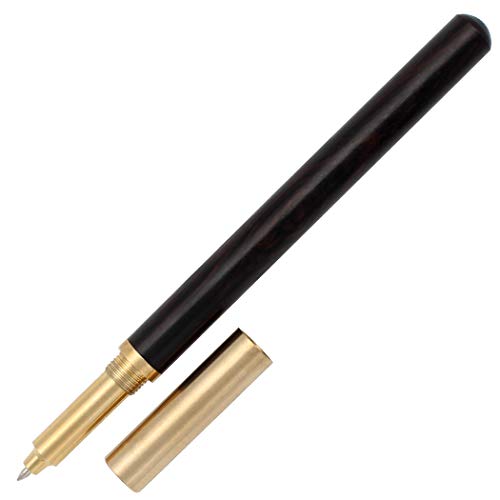Gullor Kreative Holz Rollerball Mit Messing-Kugelschreiber (Wr-A2861), Schwarz von Gullor