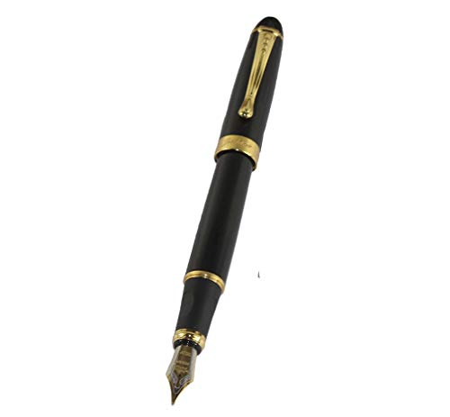 Luxus-Füllfederhalter Jinhao 450 schwarz mit goldenen 18kgp Breitfeder Medium Luxus-Füllfederhalter Jinhao 450 schwarz mit goldenen 18kgp Breitfeder Medium von Gullor