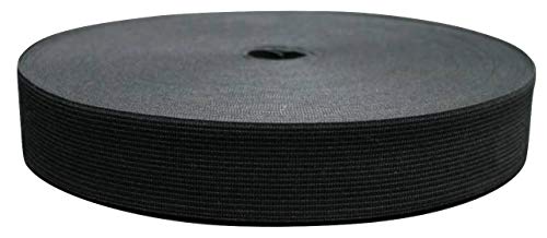25 Meter Gummiband, 30 mm, schwarz 25 Meter Gummiband, 30 mm, schwarz von Gummiband