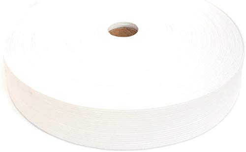 25 Meter Gummiband, 30 mm, weiß 25 Meter Gummiband, 30 mm, weiß von Gummiband
