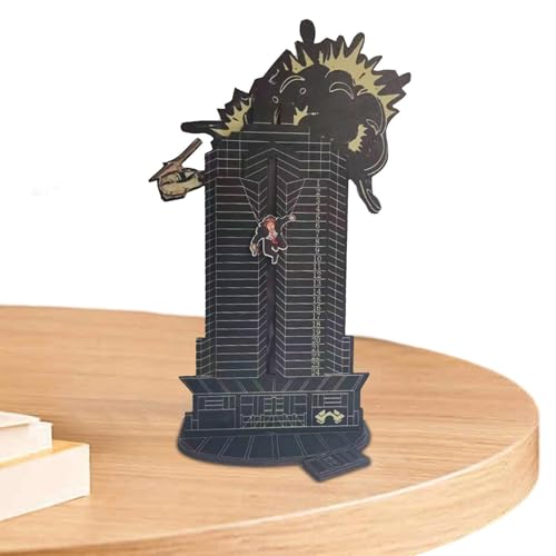 Gungtj Weihnachts-Countdown-Kalender | Countdown-Kalender aus Holz - Adventskalender-Dekoration aus Holz, robust, langlebig für den Schreibtisch von Gungtj