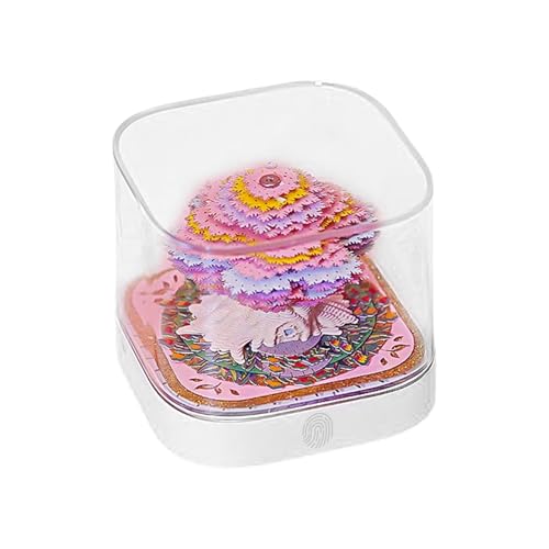 Skulpturkalender, 3,35 Zoll Papierschnitzplaner für Schreibtisch, Verzierung mit abtrünnigen baumförmigen Designkreativkalendern für Kinder, Jugendliche, Schüler und Erwachsene, Zuhause, Wohnheim Skulpturkalender, 3,35 Zoll Papierschnitzplaner für Schreibtisch, Verzierung mit abtrünnigen baumförmigen Designkreativkalendern für Kinder, Jugendliche, Schüler und Erwachsene, Zuhause, Wohnheim von Gungtj