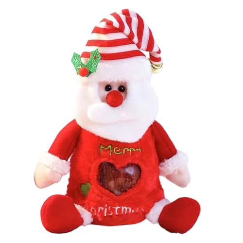 Weihnachtssnacktaschen - Santa Storage Pack Pack Vorräte für Trick oder Leckerbissen, Party -Gefälligkeiten, Geburtstag, Strumpfstoffe, Klassenzimmer, Schule, Schüler, Herbst, Urlaub, wiederverwendbar von Gungtj